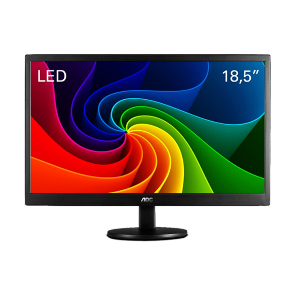 Monitor Aoc 18.5 LED HD, 60 Hz, HDMI, VGA - E970SWHNL